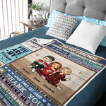 Custom Name Best Friend Gifts for Women - Personalized Blanket