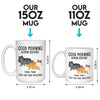 Good Morning Human Servant - Cat Personalized Custom Mug - Gift For Pet Owners, Pet Lovers