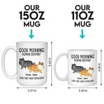 Custom Name Funny Cat Lover Gifts - Personalized Mugs