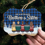 Custom Name Christmas Family Gifts for Parents - Personalized Ornament