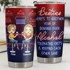 Besties Keeping Each Other Sane - Besties Personalized Tumbler - Christmas Gift For Best Friends, BFF, Sisters