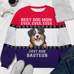 Custom Name Funny Dog Mom Gifts - Personalized Sweatshirt