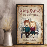 Custom Name You & Me Couple Gifts - Personalized Poster