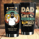 Custom Name Father's Day Gifts for Dad - Personalized Tumbler