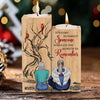 It's Hard To Forget You - Personalized Candle Holder - Memorial Gift, Sympathy Gift