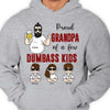Proud Dad Of Dumbass Kids - Personalized Unisex T-shirt, Hoodie - Gift For Dad, Grandpa
