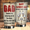 Dear Dad From Your Fasted Sperms - Personalized Tumbler - Gift For Dad, Gift For Father's Day