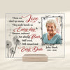 Those We Love Don't Go Away - Personalized Acrylic Plaque - Upload Image, Memorial Gift, Sympathy Gift