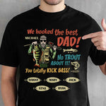 Custom Name Fishing Dad Gifts - Personalized Apparel