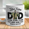 Best Fishing Dad Ever - Gift For Dad - Personalized Mug