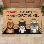 Custom Name Funny Cat Gifts for Cat Lovers - Personalized Doormat