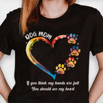 Custom Name Dog Mom Gifts for Women - Personalized Apparel