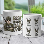 Custom Name Hunting Dad Gifts - Personalized Mugs
