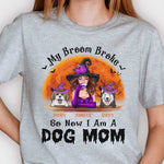 Custom Name Halloween Dog Mom Gifts for Women - Personalized Apparel