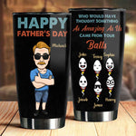 Custom Name Father's Day Gifts for Dad - Personalized Tumbler
