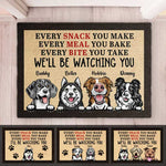 Custom Name Funny Dog Watcher Gifts for Pet Lovers - Personalized Doormat