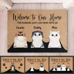 Custom Name Cat Lover Gifts - Personalized Doormat