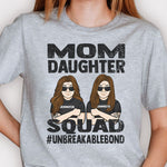 Custom Name Mom Daughter Squad Gifts - Personalized Apparel