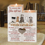 Custom Pet Name Memorial Gifts - Personalized Color Candle Holder