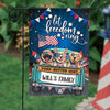 Let Freedom Ring - 4th Of July Decoration - Personalized Dog Flag