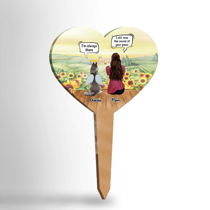 Custom Name Memorial Dog Gifts for Mom - Personalized Acrylic Stake