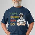 Custom Name Dad Milestone Gifts for Men - Personalized Apparel
