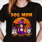 Custom Name Halloween Dog Mom Gifts for Women - Personalized Apparel