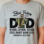 Custom Name Fishing Dad Gifts - Personalized Apparel