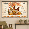 Grandkids Make Life Grand - Personalized Horizontal Poster