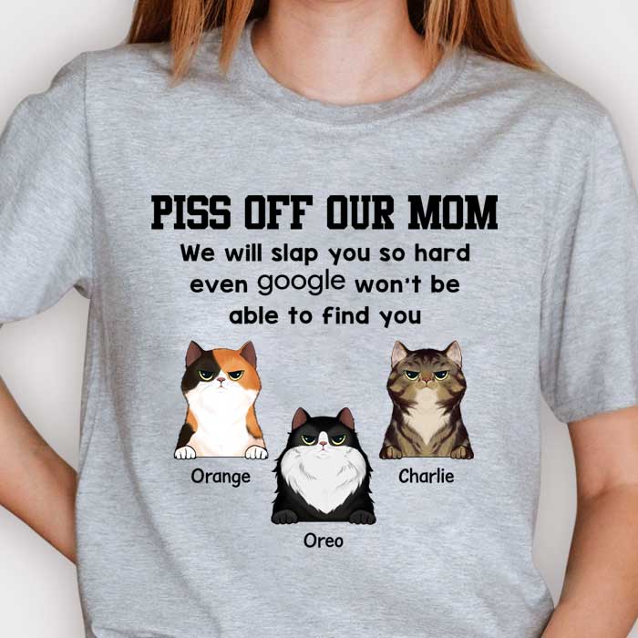 Custom Name Funny Cat Dad Gifts - Personalized Apparel