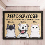 Custom Pet Name Funny Pet Lover Gifts - Personalized Doormat