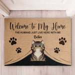 Custom Name Cat Lover Gifts - Personalized Doormat