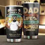 Custom Name Father's Day Gifts for Dad - Personalized Tumbler