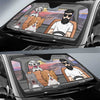 Car Protection With Fur Babies - Personalized Dog Auto Sun Shade