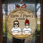 Custom Name Grandparents House Gifts - Personalized Wood Sign