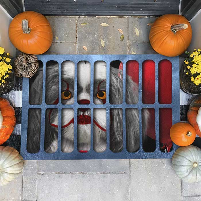 Custom Dog Breed Halloween Decor - Personalized Doormat