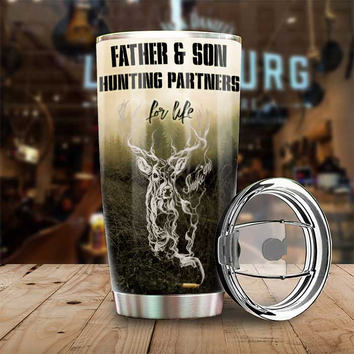 Father & Son - Hunting Partners For Life - Tumbler