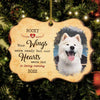 You Were My Favorite Hello And My Hardest Goodbye - Personalized Custom Benelux Shaped Wood Christmas Ornament