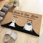 Custom Name Cat Lover Gifts - Personalized Doormat