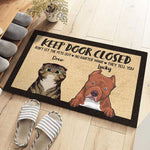 Custom Pet Name Funny Pet Lover Gifts - Personalized Doormat