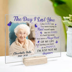 Custom Photo Memorial Tribute Gifts - Personalized Acrylic Plaque