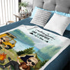 The Best Memories Are Made Camping - Husband & Wife - Gift For Camping Couples, Personalized Blanket