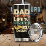 Custom Name Father's Day Gifts for Dad - Personalized Tumbler
