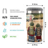 Loving Every Mile Camping With You - Personalized Can Cooler - Gift For Couples, Gift For Camping Lovers