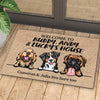 Personalized Door Mat, Home Decor, Welcome Mat, Door Mats Indoor, Indoor Door Mat, Funny Welcome Mat, Dog Welcome Mat, Welcome Mats Outdoor, Gift For Dog Lovers, Cute Doormat