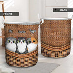 Custom Name Cat Lover Gifts - Personalized Laundry Basket