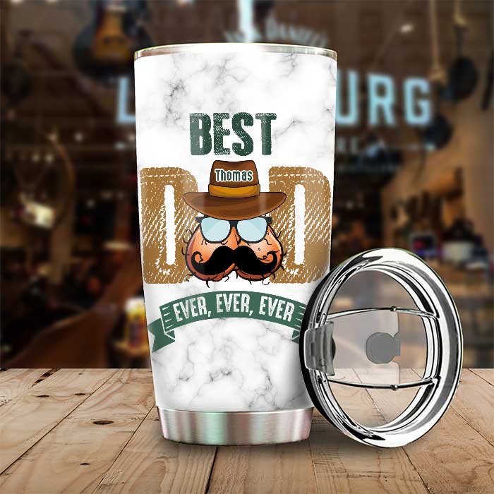 Custom Name Best Dad Gifts for Father - Personalized Tumbler