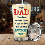 Custom Name Swimming Champion Gifts for Dad - Personalized Tumbler