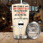 Custom Name Funny Father's Day Gifts for Dad - Personalized Tumbler
