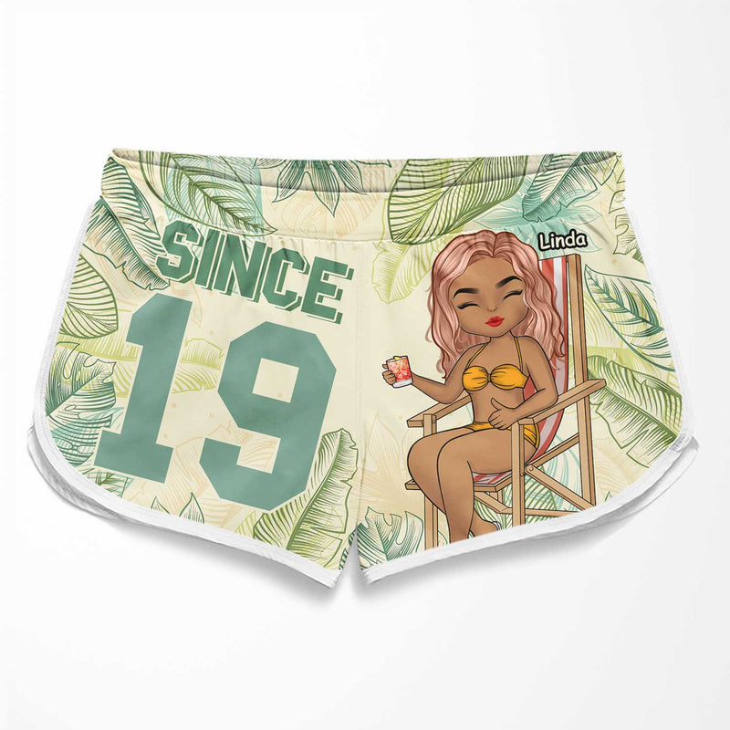 You & Me Together - Personalized Couple Beach Shorts - Gift For Couples, Husband Wife